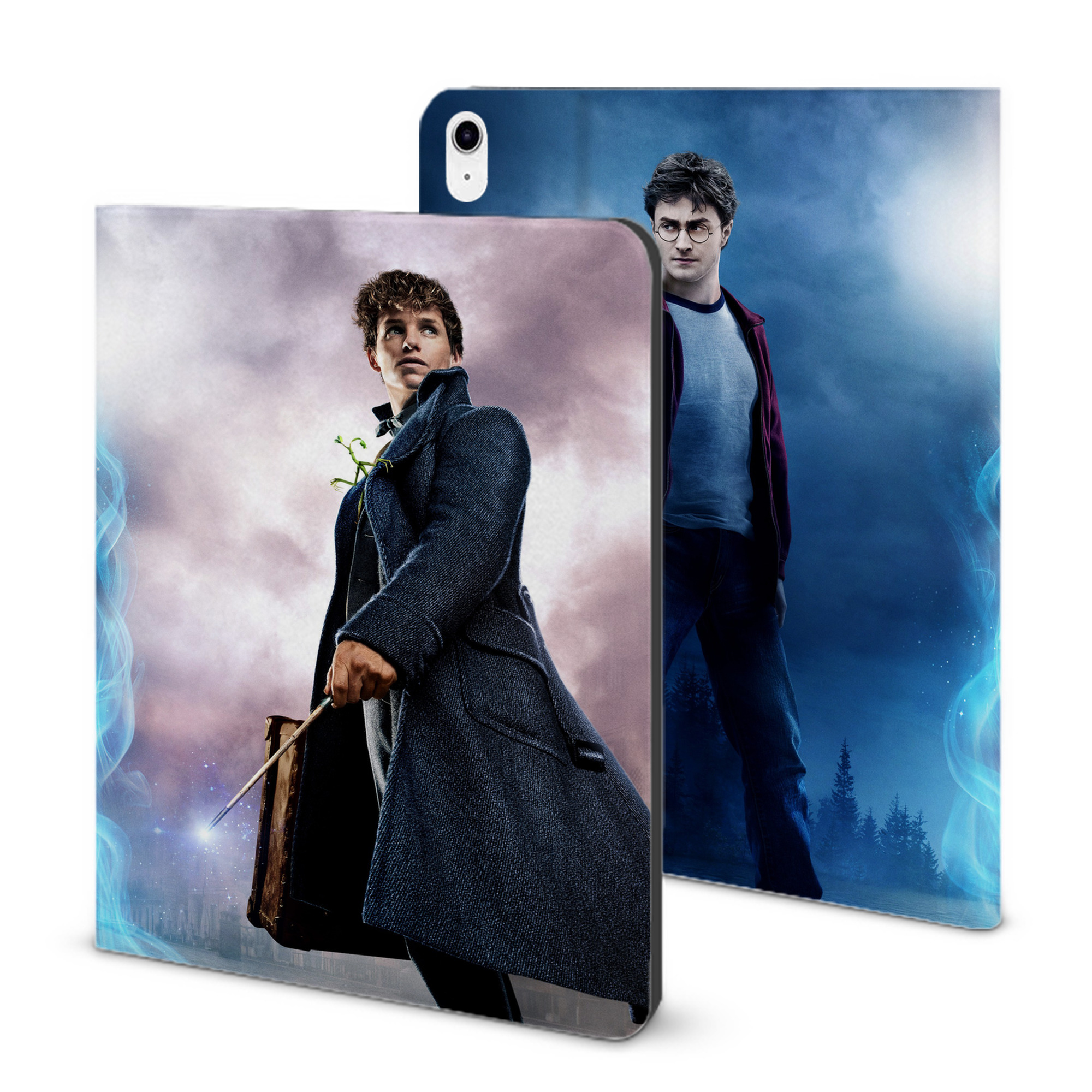（画像用） Harry Potter ハリー・ポッターシリーズ IPad ケース ブック型 PUレザー TPU 耐衝撃 軽量 薄型 ペン収納なし 全面保護 IPad 各モデル対応
